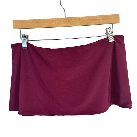 Loop dress by Carlos Saavedra Long Multi Look‎ Jersey Knit Gown Cabernet SZ M - Picture 12 of 12